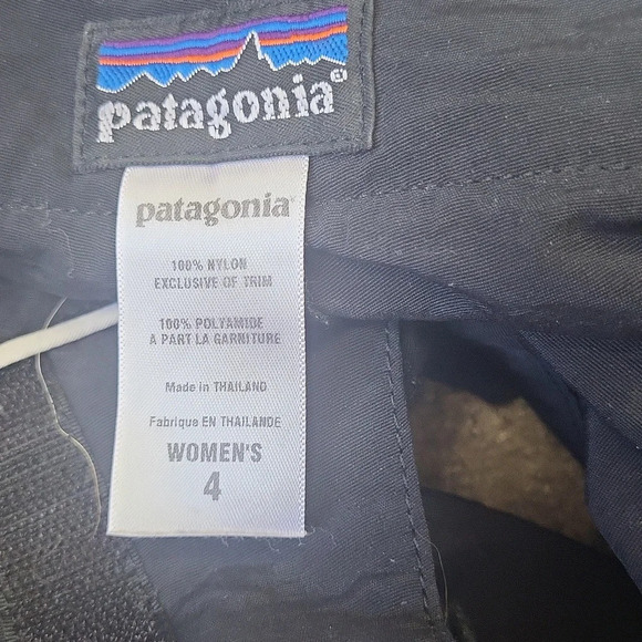 Patagonia Skirt Button Out Boardie Black and White Pattern - Picture 4 of 4